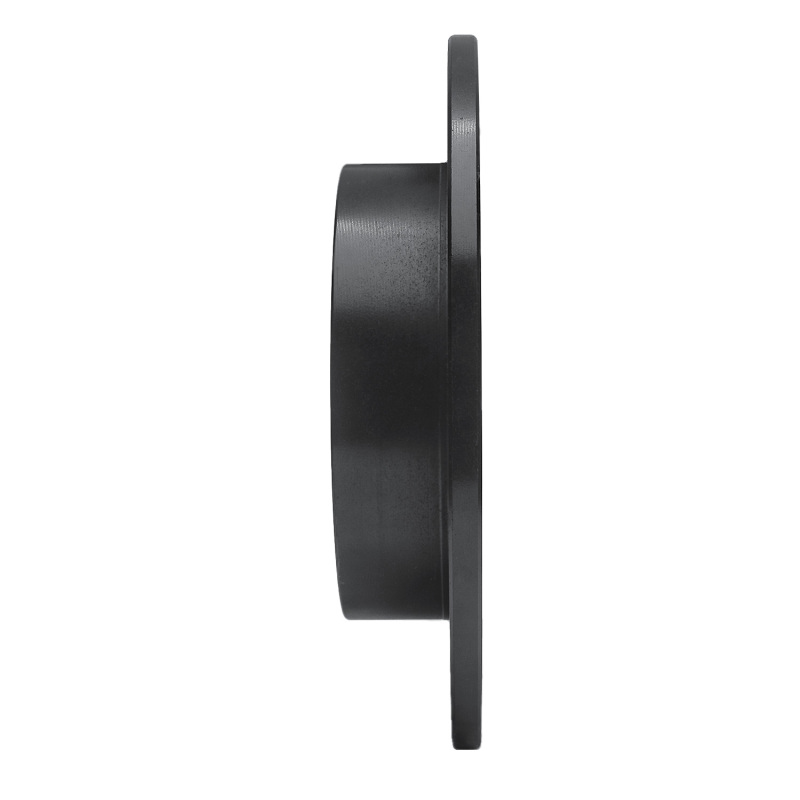 Acura EL Brake Rotor (1) - Rear Right - R1 Concepts - Drilled & Slotted - Black - `01-`05